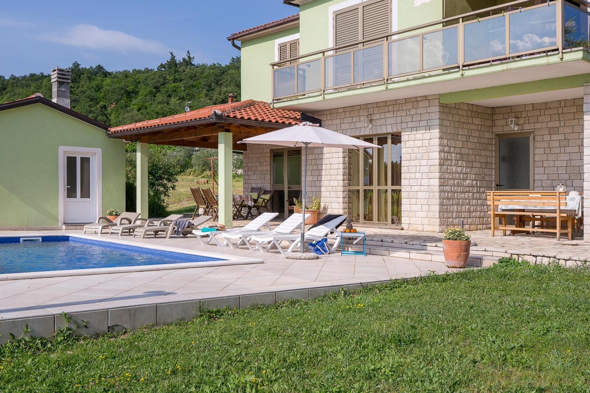 Apartments Cekada Labin  Dış mekan fotoğraf